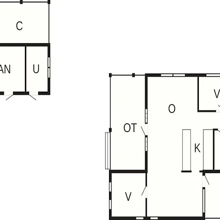 بيت للعطل 6 Person In Glesborg